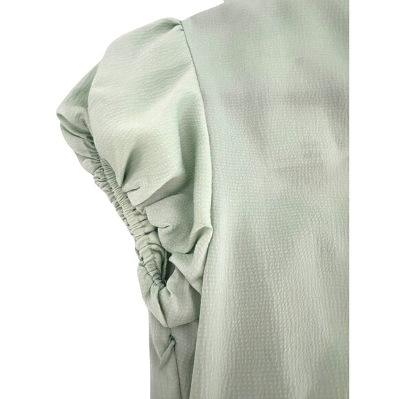 2/$30 NWT All In Favor Small Mint Green Mini Dress Polyester & Elastane - Picture 8 of 16